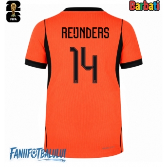 Țările de Jos Tijjani Reijnders #14 Tricou Fotbal Replică Mondial 2026 Barbati Acasa
